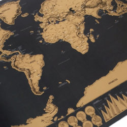 wereldkaart scratch map